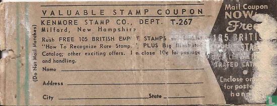 Free - 105 British Empire Stamps - Image 2