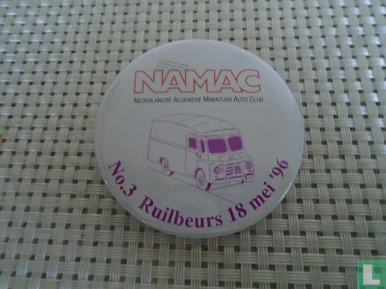 NAMAC (Nederlandse Algemene Miniatuur Auto Club Nr: 2 Ruilbeurs 18 mei 1996