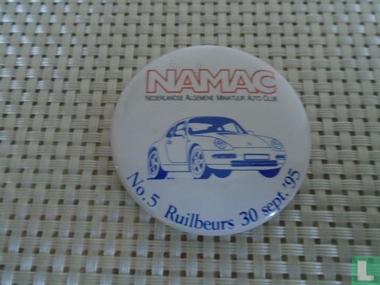 NAMAC (Nederlandse Algemene Miniatuur Auto Club Nr: 5 Ruilbeurs 30 september 1995