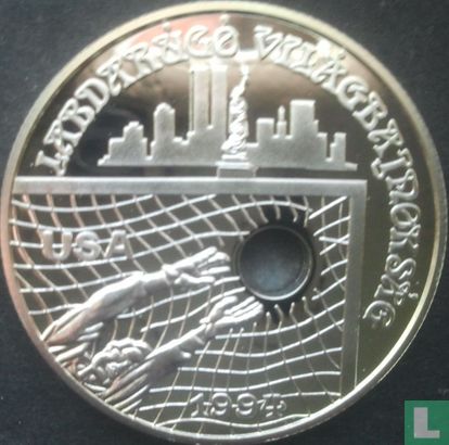 Ungarn 1000 Forint 1993 (PP) "1994 Football World Cup in USA" - Bild 2