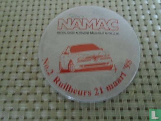 NAMAC (Nederlandse Algemene Miniatuur Auto Club Nr: 2 Ruilbeurs 21 maart 1998