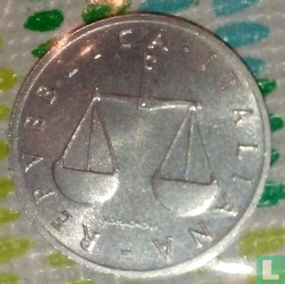 Italy 1 lira 1984 - Image 2
