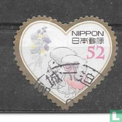 Greeting stamps Sanrio