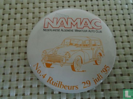 NAMAC (Nederlandse Algemene Miniatuur Auto Club Nr: 4 Ruilbeurs 29 juli 1995