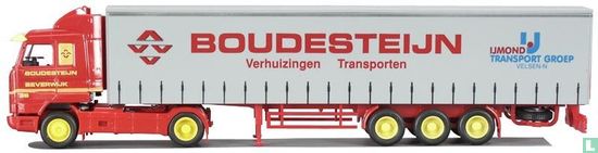 Scania 113 curtain canvas semi trailer 'Boudesteijn (NL)'