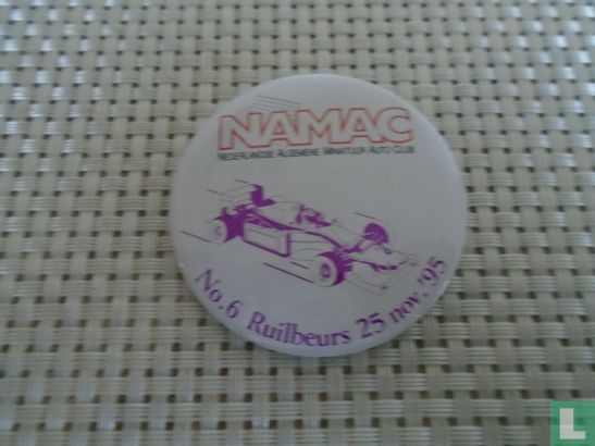 NAMAC (Nederlandse Algemene Miniatuur Auto Club Nr: 6 Ruilbeurs 25 november 1995