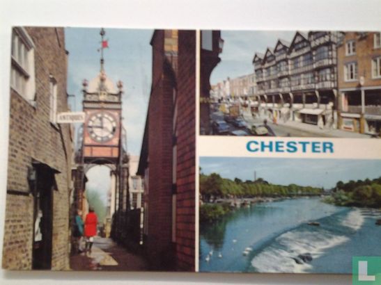 The Clock,River Dee and Bridge Streets Rows - Image 1