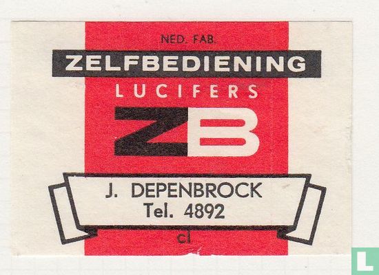 Zelfbediening lucifers ZB Depenbrock
