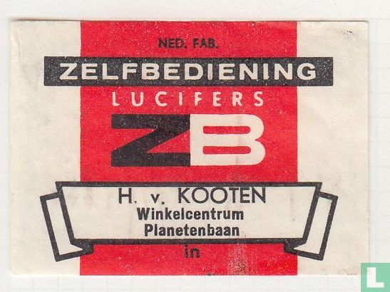 Zelfbediening lucifers ZB H.v Kooten
