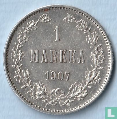 Finland 1 markka 1907 - Afbeelding 1