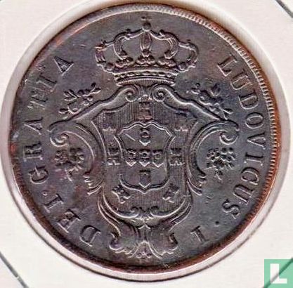 Azores 20 reis 1865 - Image 2