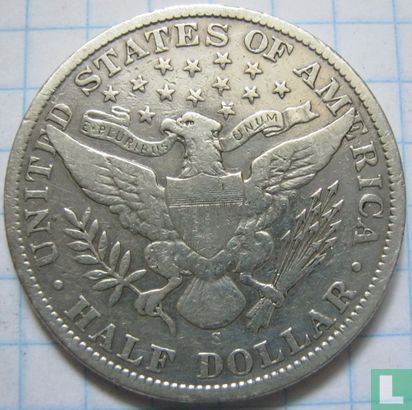 États-Unis ½ dollar 1910 (S) - Image 2
