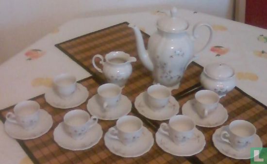 Theresia wit - Koffieservies