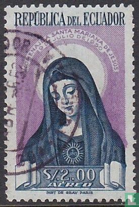 Canonization of St Mariana de Jesus