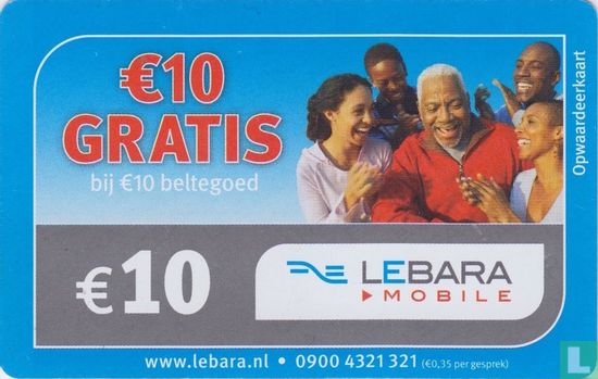 Lebara Mobile € 10 gratis - Image 1