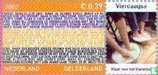 Province stamp of Gelderland - Image 1