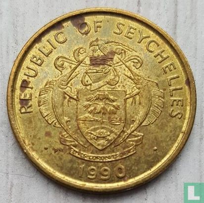Seychellen 5 Cent 1990 - Bild 1