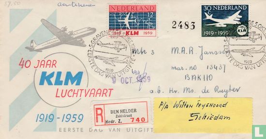 KLM 40 Year aviation - Image 1