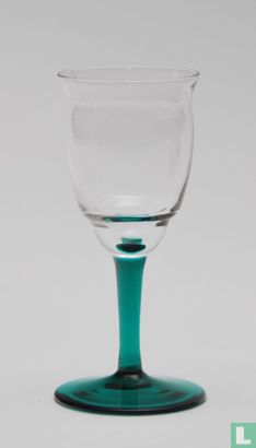 Macon borrelglas blank met groen - Bild 1