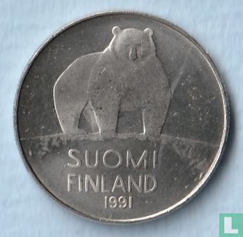 Finland 50 penniä 1991 (type 1) - Afbeelding 1