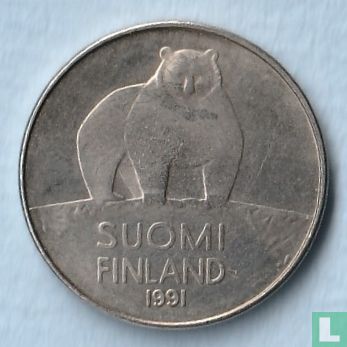 Finland 50 penniä 1991 (type 2) - Afbeelding 1