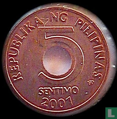 Filipijnen 5 sentimo 2001 - Afbeelding 1