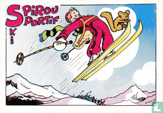 Ski - Spirou sportif a - Afbeelding 1