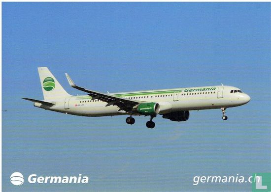 Germania (CH) - Airbus A-321 - Bild 1