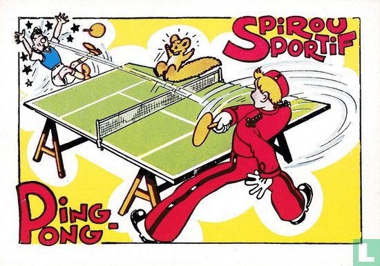 Ping-pong - Spirou sportif a - Afbeelding 1