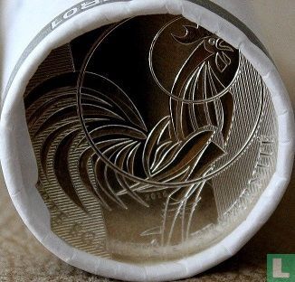 France 10 euro 2016 (roll) "Rooster" - Image 1
