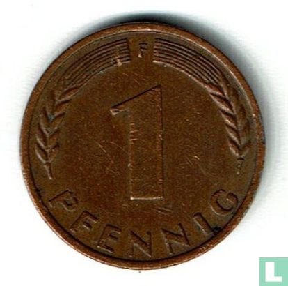 Duitsland 1 pfennig 1949 (F) - Afbeelding 2