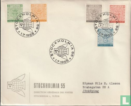 100 years Swedish Stamps 
