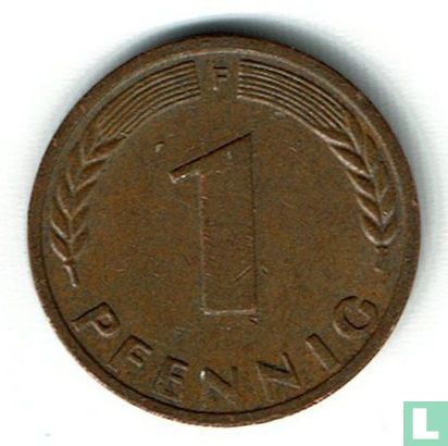 Allemagne 1 pfennig 1967 (F) - Image 2