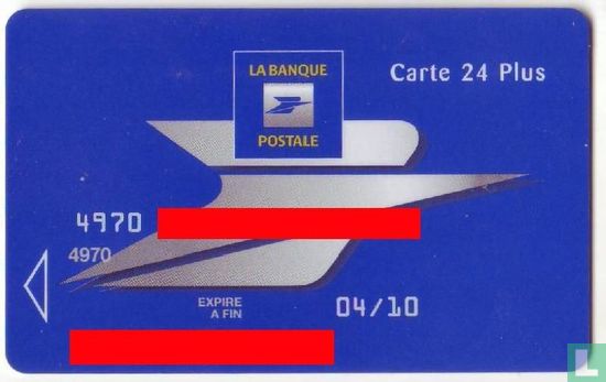 CB - Carte 24 Plus - La Banque Postale - Image 1
