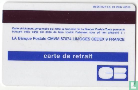 CB - Carte 24 Plus - La Banque Postale - Bild 2