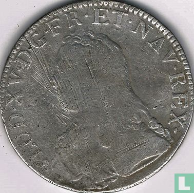 Frankrijk 1 écu 1728 (B) - Afbeelding 2
