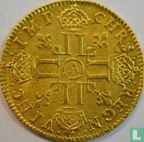 France 1 louis d'or 1655 (A) - Image 2