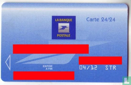 CB - Carte 24/24 - La Banque Postale - Image 1