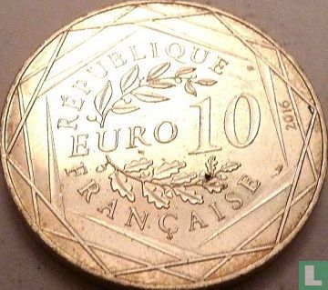 France 10 euro 2016 "The Little Prince on the river Seine" - Image 1