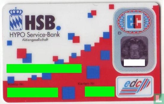 EC - EDC - Electronic Cash - HSB Hypo Service-Bank - Bild 1