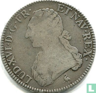 France 1 écu 1782 (A) - Image 2