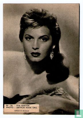 Vintage Eva Bartok flyer - Image 1