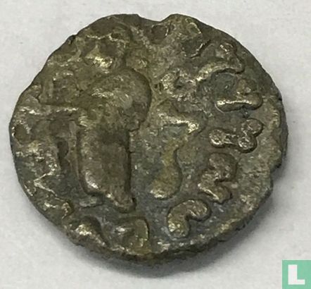 Royaume indo-Scythes (Kushan, Bactriane, roi Azes II)  AR Drachme  35 BCE-5CE - Image 2
