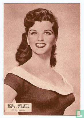Vintage Lisa Gaye flyer - Afbeelding 1