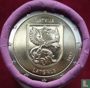 Latvia 2 euro 2017 (roll) "Latgale" - Image 1