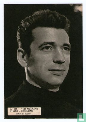 Vintage Yves Montand flyer - Afbeelding 1