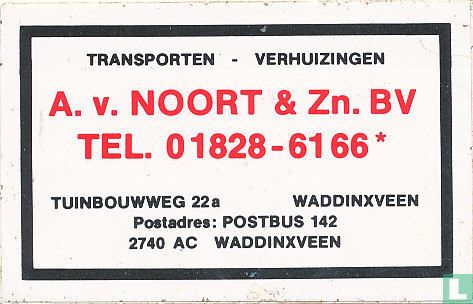 A.v. NOORT & Zn.BV tel.01828-6166 *