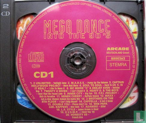 Mega Dance into the 90's - Afbeelding 3