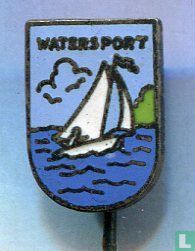 Watersport bootje op een meer - Image 1