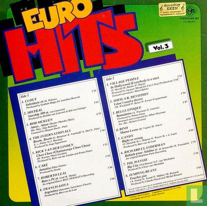 Euro Hits vol.3 - Afbeelding 2